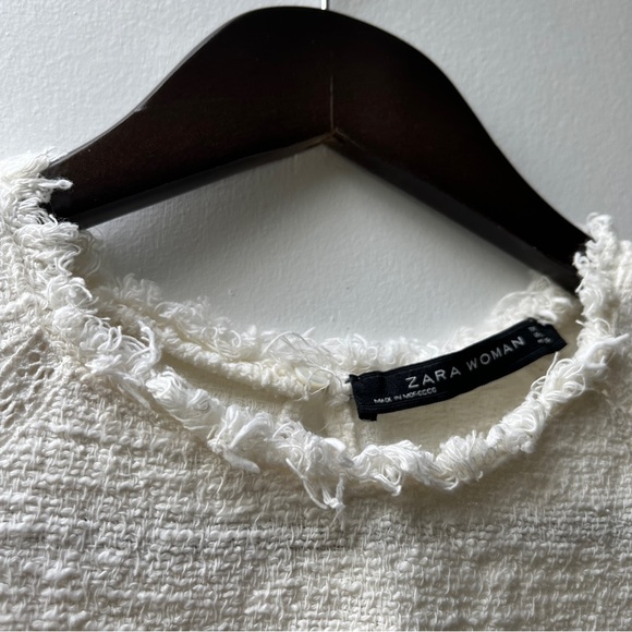 Zara Woman white top size S - Picture 3 of 11
